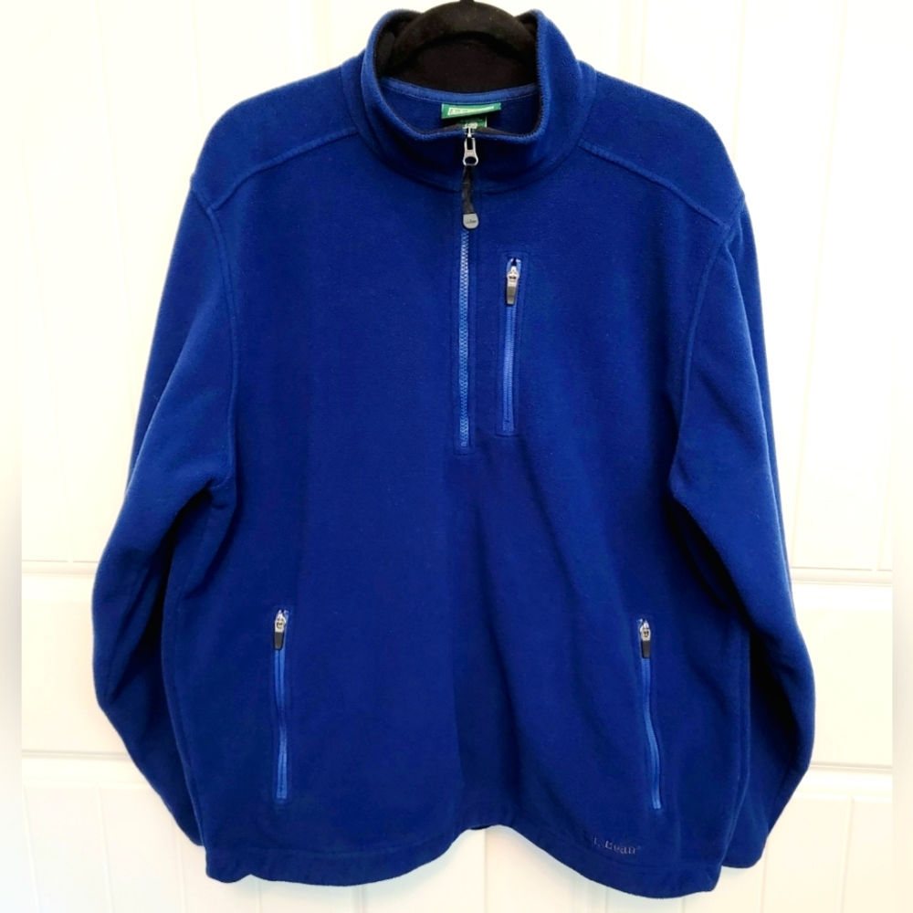 L.L. Bean Blue Fleece Jacket